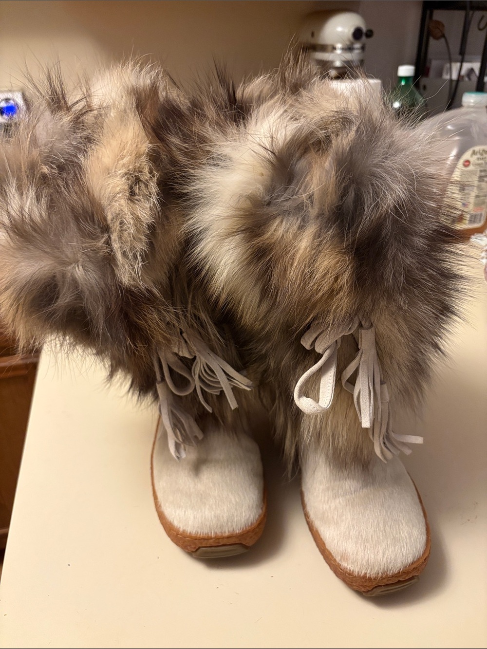 Oscar Italian Real Fur Winter Boots